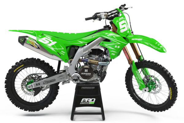 KX250 Graphics Fresh New 2023 Custom Graphics Kits