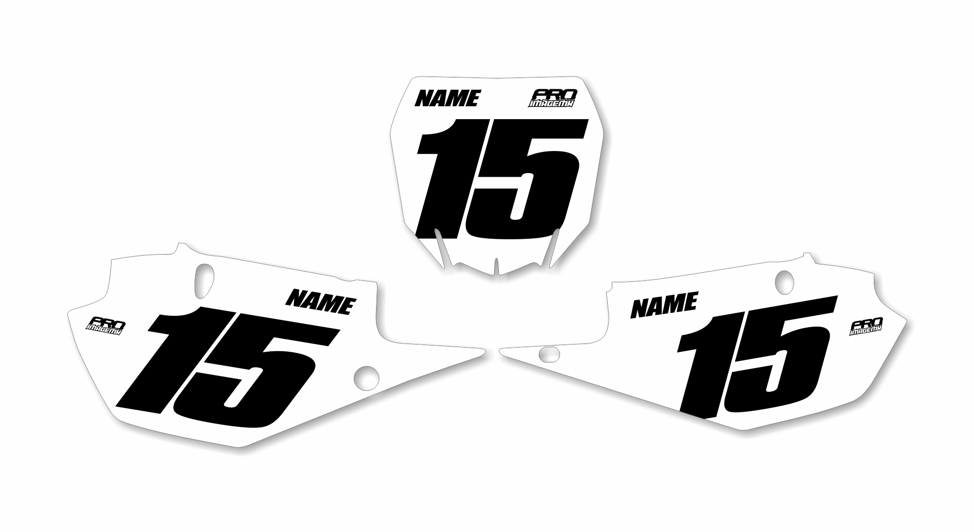 Yamaha Number Boards - PRO IMAGE MX