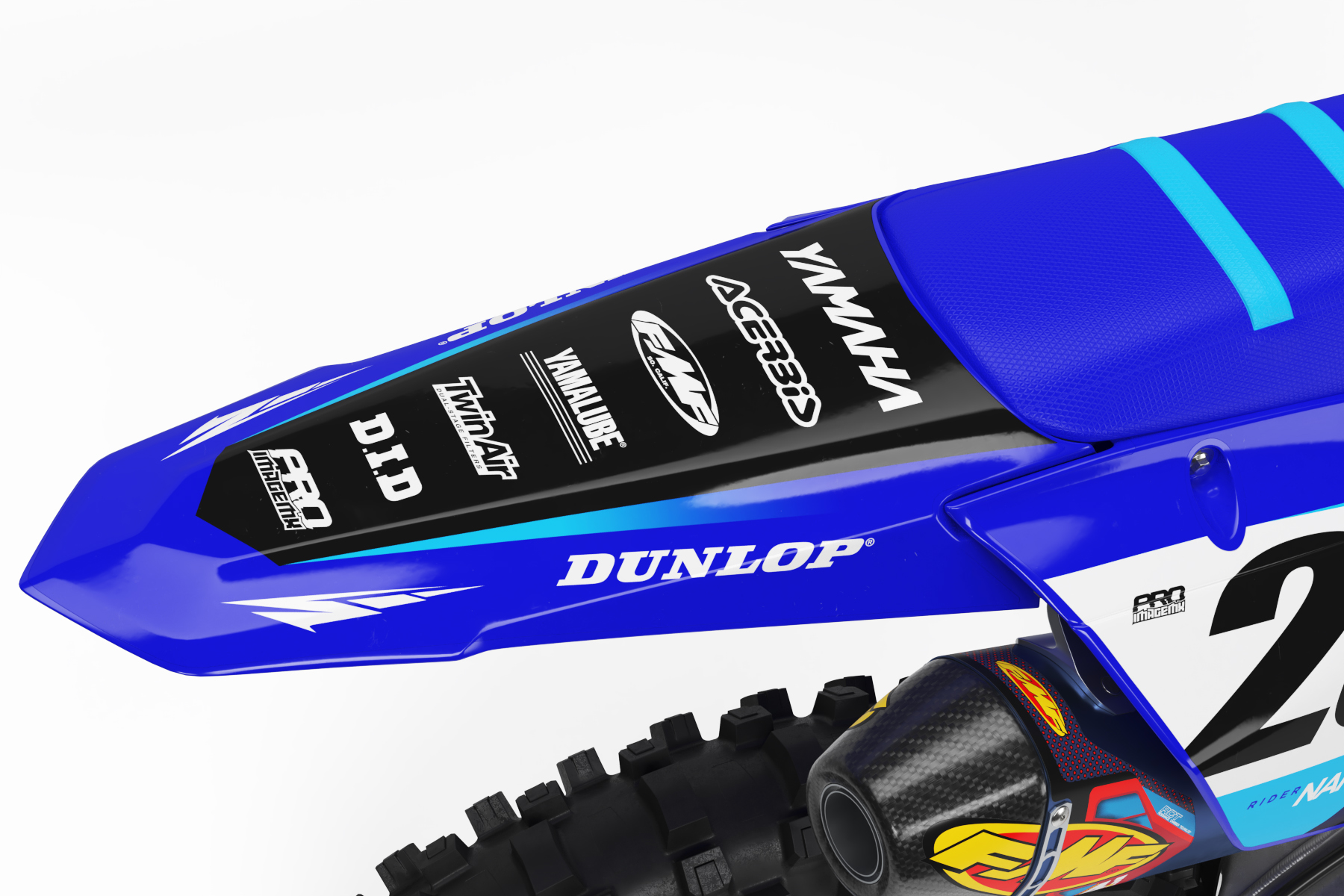 Yamaha "FACTORY 25" Graphics Kit - Image 3